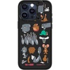 image:imageCASETiFY for iPhone 16 Pro Max Case  Impact Ring Stand MagSafe Compatible  Tom and Jerry CoLab  Kickstand  66 ft 3x Military Grade Drop Protection  Family Sticker Case  BlackPattern Sticker Matte Black