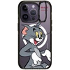image:imageCASETiFY for iPhone 16 Pro Max Case  Impact Ring Stand MagSafe Compatible  Tom and Jerry CoLab  Kickstand  66 ft 3x Military Grade Drop Protection  Family Sticker Case  BlackTom Character