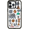 image:imageCASETiFY for iPhone 16 Pro Max Case  Impact Ring Stand MagSafe Compatible  Tom and Jerry CoLab  Kickstand  66 ft 3x Military Grade Drop Protection  Family Sticker Case  BlackPattern Sticker