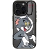 image:imageCASETiFY for iPhone 16 Pro Max Case  Impact Ring Stand MagSafe Compatible  Tom and Jerry CoLab  Kickstand  66 ft 3x Military Grade Drop Protection  Family Sticker Case  BlackTom Character