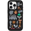 image:imageCASETiFY for iPhone 16 Pro Max Case  Impact Ring Stand MagSafe Compatible  Tom and Jerry CoLab  Kickstand  66 ft 3x Military Grade Drop Protection  Family Sticker Case  BlackPattern Sticker Matte Black