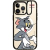 image:imageCASETiFY for iPhone 16 Pro Max Case  Impact Ring Stand MagSafe Compatible  Tom and Jerry CoLab  Kickstand  66 ft 3x Military Grade Drop Protection  Family Sticker Case  BlackTom Character