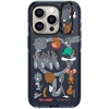 image:imageCASETiFY for iPhone 16 Pro Max Case  Impact Ring Stand MagSafe Compatible  Tom and Jerry CoLab  Kickstand  66 ft 3x Military Grade Drop Protection  Family Sticker Case  BlackPattern Sticker Blue