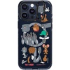 image:imageCASETiFY for iPhone 16 Pro Max Case  Impact Ring Stand MagSafe Compatible  Tom and Jerry CoLab  Kickstand  66 ft 3x Military Grade Drop Protection  Family Sticker Case  BlackPattern Sticker Blue