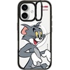 image:imageCASETiFY for iPhone 16 Pro Max Case  Impact Ring Stand MagSafe Compatible  Tom and Jerry CoLab  Kickstand  66 ft 3x Military Grade Drop Protection  Family Sticker Case  BlackTom Character