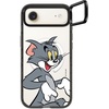 image:imageCASETiFY for iPhone 16 Pro Max Case  Impact Ring Stand MagSafe Compatible  Tom and Jerry CoLab  Kickstand  66 ft 3x Military Grade Drop Protection  Family Sticker Case  BlackTom Character