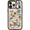 image:imageCASETiFY for iPhone 16 Pro Max Case  Impact Ring Stand MagSafe Compatible  Tom and Jerry CoLab  Kickstand  66 ft 3x Military Grade Drop Protection  Family Sticker Case  BlackFamily Sticker