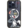 image:imageCASETiFY for iPhone 16 Pro Max Case  Impact Ring Stand MagSafe Compatible  Tom and Jerry CoLab  Kickstand  66 ft 3x Military Grade Drop Protection  Family Sticker Case  BlackTom Character