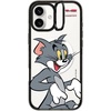 image:imageCASETiFY for iPhone 16 Pro Max Case  Impact Ring Stand MagSafe Compatible  Tom and Jerry CoLab  Kickstand  66 ft 3x Military Grade Drop Protection  Family Sticker Case  BlackTom Character