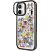 image:imageCASETiFY for iPhone 16 Pro Max Case  Impact Ring Stand MagSafe Compatible  Tom and Jerry CoLab  Kickstand  66 ft 3x Military Grade Drop Protection  Family Sticker Case  BlackFamily Sticker