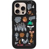 image:imageCASETiFY for iPhone 16 Pro Max Case  Impact Ring Stand MagSafe Compatible  Tom and Jerry CoLab  Kickstand  66 ft 3x Military Grade Drop Protection  Family Sticker Case  BlackPattern Sticker Matte Black