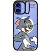 image:imageCASETiFY for iPhone 16 Pro Max Case  Impact Ring Stand MagSafe Compatible  Tom and Jerry CoLab  Kickstand  66 ft 3x Military Grade Drop Protection  Family Sticker Case  BlackTom Character