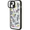 image:imageCASETiFY for iPhone 16 Pro Max Case  Impact Ring Stand MagSafe Compatible  Tom and Jerry CoLab  Kickstand  66 ft 3x Military Grade Drop Protection  Family Sticker Case  BlackTom Pattern