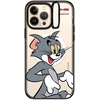 image:imageCASETiFY for iPhone 16 Pro Max Case  Impact Ring Stand MagSafe Compatible  Tom and Jerry CoLab  Kickstand  66 ft 3x Military Grade Drop Protection  Family Sticker Case  BlackTom Character