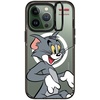 image:imageCASETiFY for iPhone 16 Pro Max Case  Impact Ring Stand MagSafe Compatible  Tom and Jerry CoLab  Kickstand  66 ft 3x Military Grade Drop Protection  Family Sticker Case  BlackTom Character