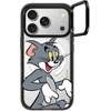 image:imageCASETiFY for iPhone 16 Pro Max Case  Impact Ring Stand MagSafe Compatible  Tom and Jerry CoLab  Kickstand  66 ft 3x Military Grade Drop Protection  Family Sticker Case  BlackTom Character
