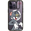image:imageCASETiFY for iPhone 16 Pro Max Case  Impact Ring Stand MagSafe Compatible  Tom and Jerry CoLab  Kickstand  66 ft 3x Military Grade Drop Protection  Family Sticker Case  BlackTom Character