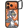 image:imageCASETiFY for iPhone 16 Pro Max Case  Impact Ring Stand MagSafe Compatible  Tom and Jerry CoLab  Kickstand  66 ft 3x Military Grade Drop Protection  Family Sticker Case  BlackTom Character