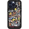 image:imageCASETiFY for iPhone 16 Pro Max Case  Impact Ring Stand MagSafe Compatible  Tom and Jerry CoLab  Kickstand  66 ft 3x Military Grade Drop Protection  Family Sticker Case  BlackFamily Sticker Matte Black