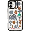 image:imageCASETiFY for iPhone 16 Pro Max Case  Impact Ring Stand MagSafe Compatible  Tom and Jerry CoLab  Kickstand  66 ft 3x Military Grade Drop Protection  Family Sticker Case  BlackPattern Sticker