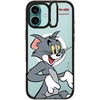 image:imageCASETiFY for iPhone 16 Pro Max Case  Impact Ring Stand MagSafe Compatible  Tom and Jerry CoLab  Kickstand  66 ft 3x Military Grade Drop Protection  Family Sticker Case  BlackTom Character