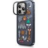 image:imageCASETiFY for iPhone 16 Pro Max Case  Impact Ring Stand MagSafe Compatible  Tom and Jerry CoLab  Kickstand  66 ft 3x Military Grade Drop Protection  Family Sticker Case  BlackPattern Sticker Blue