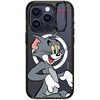 image:imageCASETiFY for iPhone 16 Pro Max Case  Impact Ring Stand MagSafe Compatible  Tom and Jerry CoLab  Kickstand  66 ft 3x Military Grade Drop Protection  Family Sticker Case  BlackTom Character