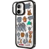 image:imageCASETiFY for iPhone 16 Pro Max Case  Impact Ring Stand MagSafe Compatible  Tom and Jerry CoLab  Kickstand  66 ft 3x Military Grade Drop Protection  Family Sticker Case  BlackPattern Sticker