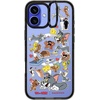 image:imageCASETiFY for iPhone 16 Pro Max Case  Impact Ring Stand MagSafe Compatible  Tom and Jerry CoLab  Kickstand  66 ft 3x Military Grade Drop Protection  Family Sticker Case  BlackFamily Sticker