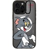image:imageCASETiFY for iPhone 16 Pro Max Case  Impact Ring Stand MagSafe Compatible  Tom and Jerry CoLab  Kickstand  66 ft 3x Military Grade Drop Protection  Family Sticker Case  BlackTom Character