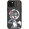 image:imageCASETiFY for iPhone 16 Pro Max Case  Impact Ring Stand MagSafe Compatible  Tom and Jerry CoLab  Kickstand  66 ft 3x Military Grade Drop Protection  Family Sticker Case  BlackTom Character