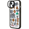image:imageCASETiFY for iPhone 16 Pro Max Case  Impact Ring Stand MagSafe Compatible  Tom and Jerry CoLab  Kickstand  66 ft 3x Military Grade Drop Protection  Family Sticker Case  BlackPattern Sticker