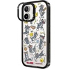 image:imageCASETiFY for iPhone 16 Pro Max Case  Impact Ring Stand MagSafe Compatible  Tom and Jerry CoLab  Kickstand  66 ft 3x Military Grade Drop Protection  Family Sticker Case  BlackTom Pattern
