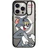 image:imageCASETiFY for iPhone 16 Pro Max Case  Impact Ring Stand MagSafe Compatible  Tom and Jerry CoLab  Kickstand  66 ft 3x Military Grade Drop Protection  Family Sticker Case  BlackTom Character