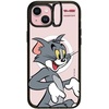 image:imageCASETiFY for iPhone 16 Pro Max Case  Impact Ring Stand MagSafe Compatible  Tom and Jerry CoLab  Kickstand  66 ft 3x Military Grade Drop Protection  Family Sticker Case  BlackTom Character