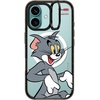 image:imageCASETiFY for iPhone 16 Pro Max Case  Impact Ring Stand MagSafe Compatible  Tom and Jerry CoLab  Kickstand  66 ft 3x Military Grade Drop Protection  Family Sticker Case  BlackTom Character