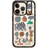 image:imageCASETiFY for iPhone 16 Pro Max Case  Impact Ring Stand MagSafe Compatible  Tom and Jerry CoLab  Kickstand  66 ft 3x Military Grade Drop Protection  Family Sticker Case  BlackPattern Sticker