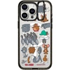 image:imageCASETiFY for iPhone 16 Pro Max Case  Impact Ring Stand MagSafe Compatible  Tom and Jerry CoLab  Kickstand  66 ft 3x Military Grade Drop Protection  Family Sticker Case  BlackPattern Sticker