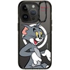 image:imageCASETiFY for iPhone 16 Pro Max Case  Impact Ring Stand MagSafe Compatible  Tom and Jerry CoLab  Kickstand  66 ft 3x Military Grade Drop Protection  Family Sticker Case  BlackTom Character