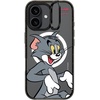 image:imageCASETiFY for iPhone 16 Pro Max Case  Impact Ring Stand MagSafe Compatible  Tom and Jerry CoLab  Kickstand  66 ft 3x Military Grade Drop Protection  Family Sticker Case  BlackTom Character