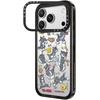 image:imageCASETiFY for iPhone 16 Pro Max Case  Impact Ring Stand MagSafe Compatible  Tom and Jerry CoLab  Kickstand  66 ft 3x Military Grade Drop Protection  Family Sticker Case  BlackTom Pattern