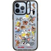 image:imageCASETiFY for iPhone 16 Pro Max Case  Impact Ring Stand MagSafe Compatible  Tom and Jerry CoLab  Kickstand  66 ft 3x Military Grade Drop Protection  Family Sticker Case  BlackFamily Sticker