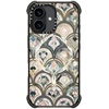 image:imageCASETiFY for iPhone 16 Pro Max Case  Ultra Impact Compatible with MagSafe  Strong Slim  115 ft 5X Militray Grade Drop Protection  Clouds  BlackArt Deco Marble Tiles