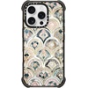 image:imageCASETiFY for iPhone 16 Pro Max Case  Ultra Impact Compatible with MagSafe  Strong Slim  115 ft 5X Militray Grade Drop Protection  Clouds  BlackArt Deco Marble Tiles