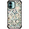 image:imageCASETiFY for iPhone 16 Pro Max Case  Ultra Impact Compatible with MagSafe  Strong Slim  115 ft 5X Militray Grade Drop Protection  Clouds  BlackArt Deco Marble Tiles