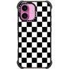 image:imageCASETiFY for iPhone 16 Pro Max Case  Ultra Impact Compatible with MagSafe  Strong Slim  115 ft 5X Militray Grade Drop Protection  Clouds  BlackBlack White Check Checkerboard