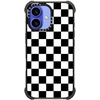 image:imageCASETiFY for iPhone 16 Pro Max Case  Ultra Impact Compatible with MagSafe  Strong Slim  115 ft 5X Militray Grade Drop Protection  Clouds  BlackBlack White Check Checkerboard