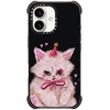 image:imageCASETiFY for iPhone 16 Pro Max Case  Ultra Impact Compatible with MagSafe  Strong Slim  115 ft 5X Militray Grade Drop Protection  Clouds  BlackCLOWN KITTY