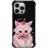 image:imageCASETiFY for iPhone 16 Pro Max Case  Ultra Impact Compatible with MagSafe  Strong Slim  115 ft 5X Militray Grade Drop Protection  Clouds  BlackCLOWN KITTY