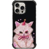 image:imageCASETiFY for iPhone 16 Pro Max Case  Ultra Impact Compatible with MagSafe  Strong Slim  115 ft 5X Militray Grade Drop Protection  Clouds  BlackCLOWN KITTY